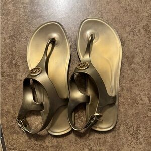 Michael Kors Gold Women's Sandals